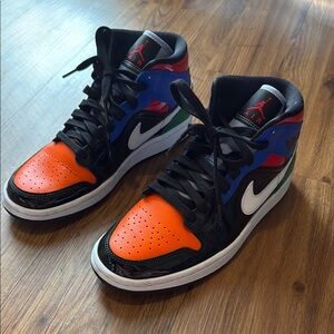 Nike Air Jordan Multicolor Sneakers